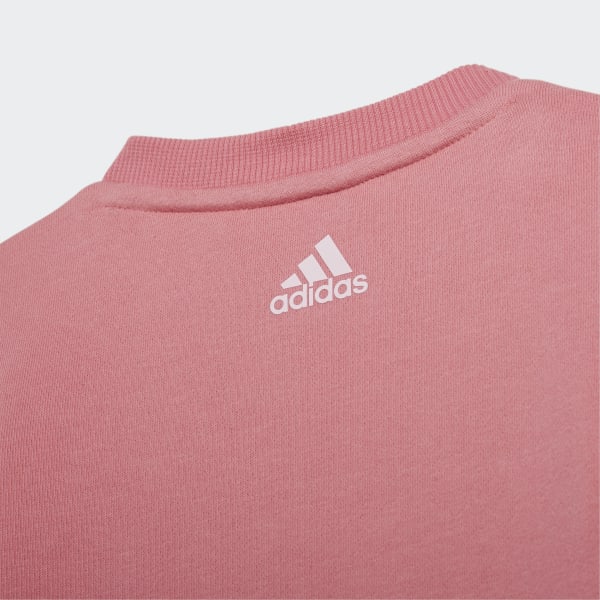 Pink adidas Essentials Sweatshirt and Pants 29259