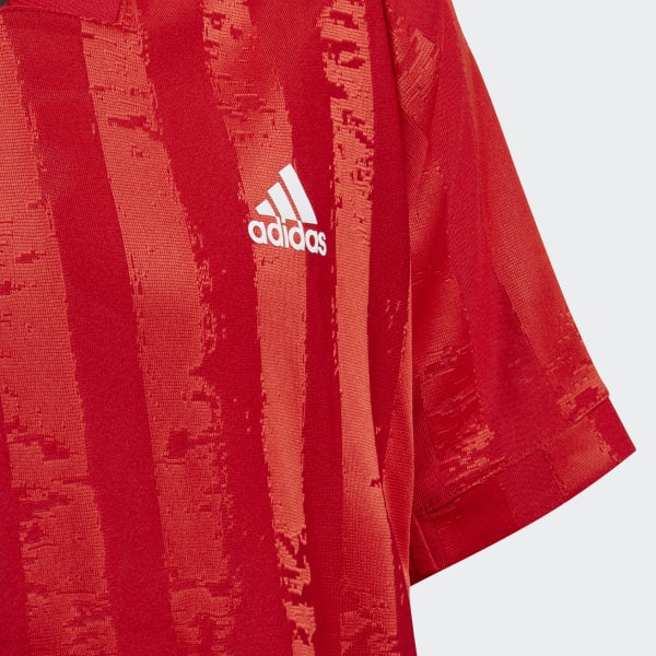 Czerwony BOYS FREELIFT TENNIS T-SHIRT