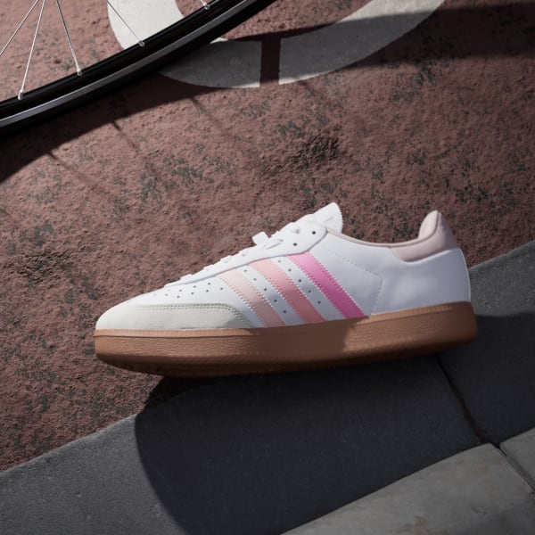 adidas Velosamba Leather Shoes - White | Free Shipping with