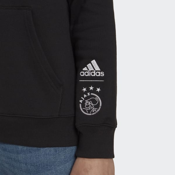 Czerń Ajax Amsterdam x Daily Paper Graphic Hoodie HI521