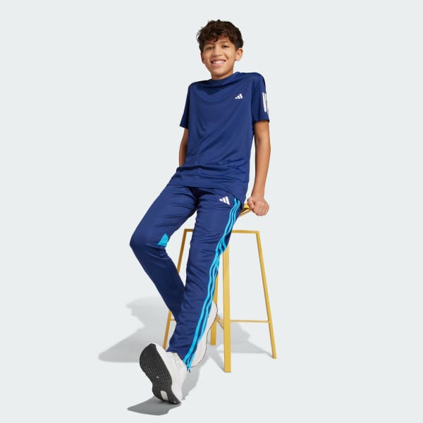 Blu Pantaloni da allenamento Tiro 25 Essentials Junior