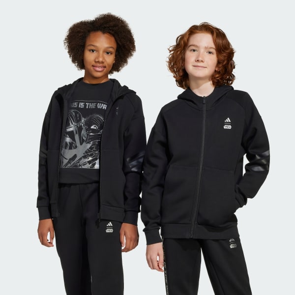 Μαύρο ADIDAS STAR WARS MANDALORIAN TRACK TOP
