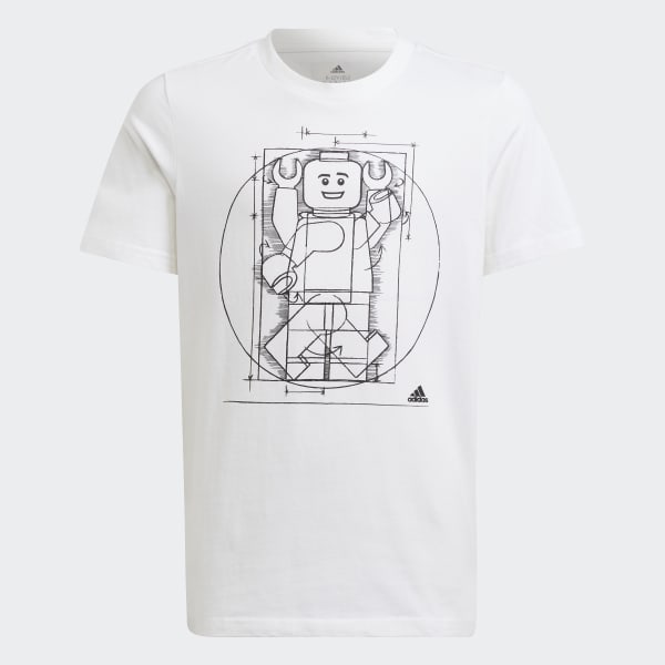 Blanco Remera Estampada adidas x LEGO® 