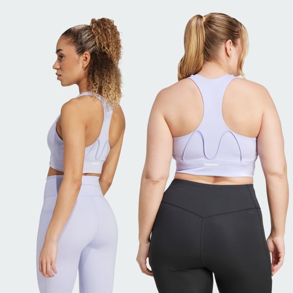 Adidas Run Pocket Medium Support Bra WORLDWIDE DELIVERY