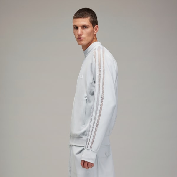 สีเทา เสื้อแทรค Y-3 3-Stripes