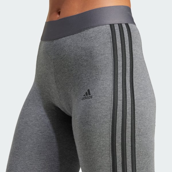 Szary LOUNGEWEAR Essentials 3-Stripes Leggings 28881