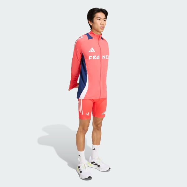 Rouge VESTE DE SURVÊTEMENT DE TRAINING FRANCE