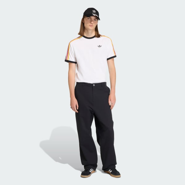 Bialy KOSZULKA 3-STRIPES