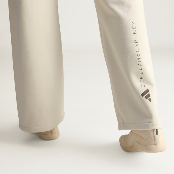 adidas by Stella McCartney Straight Leg Pants - Beige