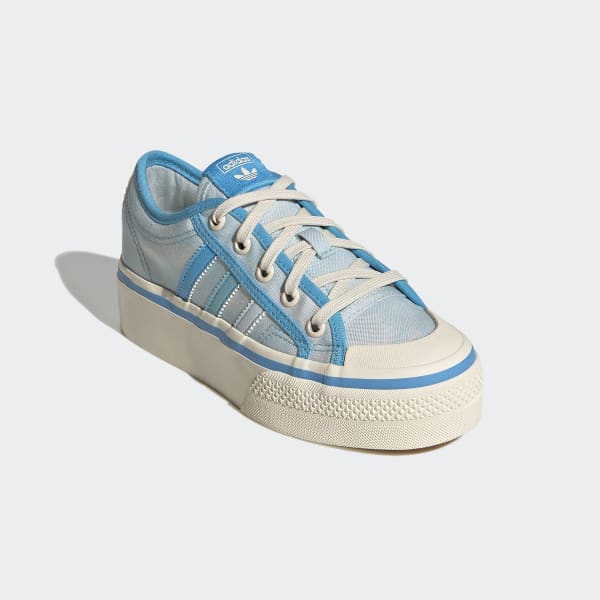 Blue Nizza Platform Shoes