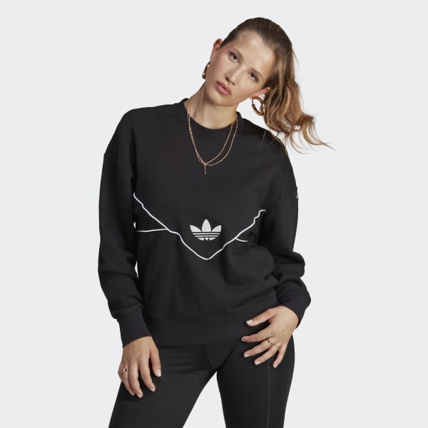 Sort Boyfriend Crew sweatshirt