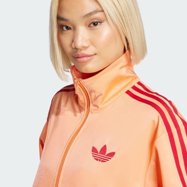 adidas Adicolor Classic Firebird Loose Track Top - Orange