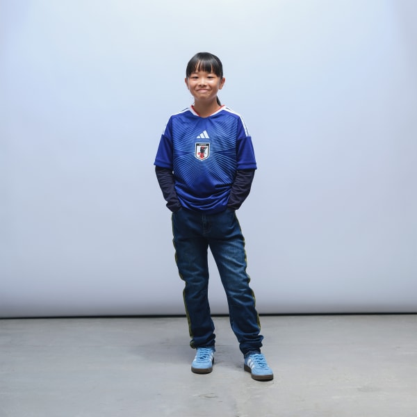 ブルー キッズ サッカー日本代表 2026 ホーム レプリカ ユニフォーム