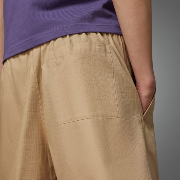 Beige Enjoy Men\'s US Lifestyle Cotton | Shorts - Summer | adidas adidas
