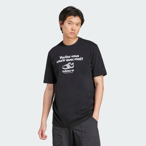 Negro Polo Estampada