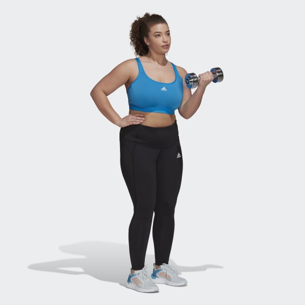Bla adidas TLRD Move Training High-Support Bra (Plus Size) RU349