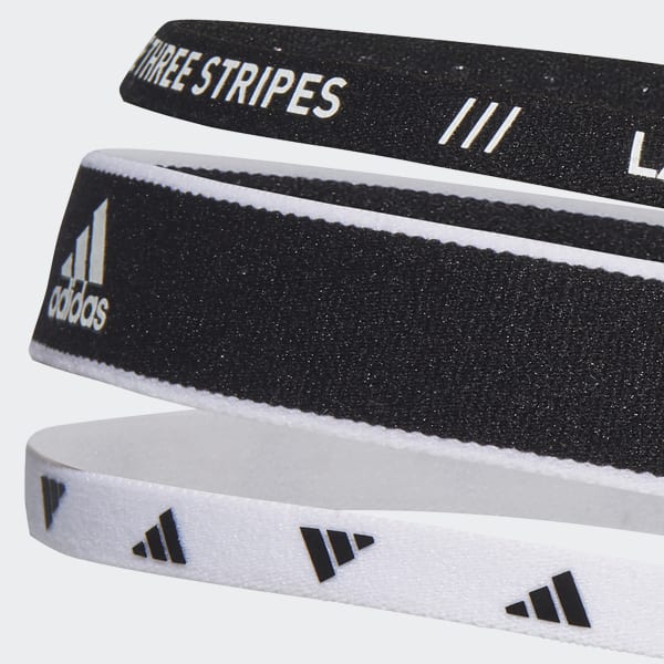 Μαύρο Training Headbands 3 Per Pack