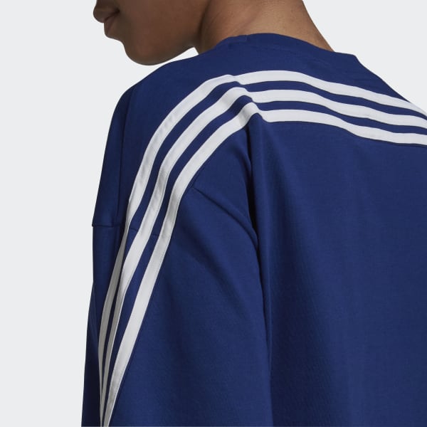 Azul T-shirt 3-Stripes Future Icons adidas Sportswear EKT16
