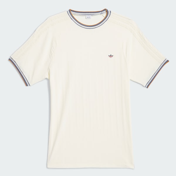 White Clot Rib Tee by Edison Chen (Gender Neutral)