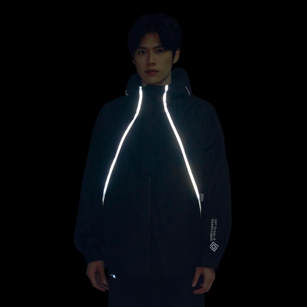 zwart Xploric Gore Tex Windstopper Jack