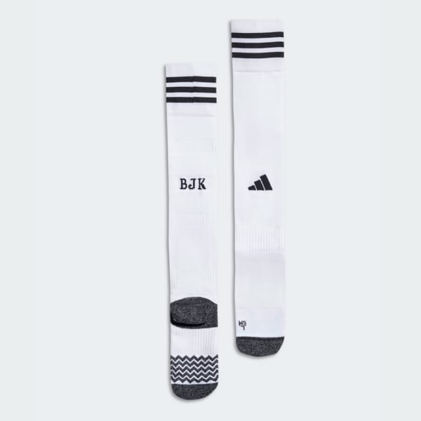 White Beşiktaş 25/26 Home Socks