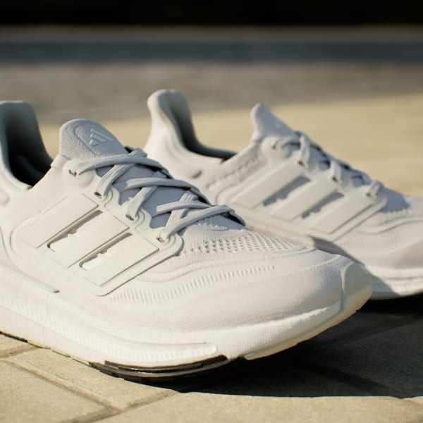 adidas Ultraboost Light Running Shoes - White, Men's Running