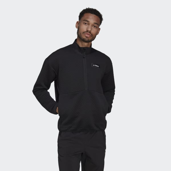 cierna Mikina Terrex Hike Half-Zip
