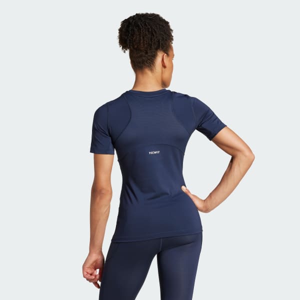 Niebieski Koszulka Techfit Training