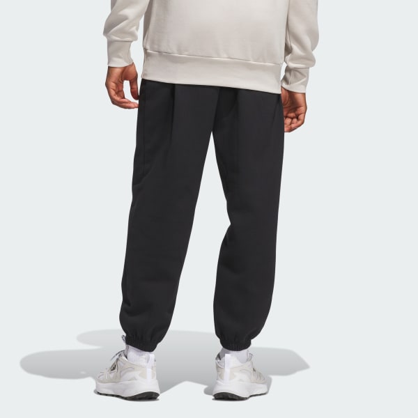 ESSENTIALS FLEECE RELAXED FIT CUFFED HEM PANT
