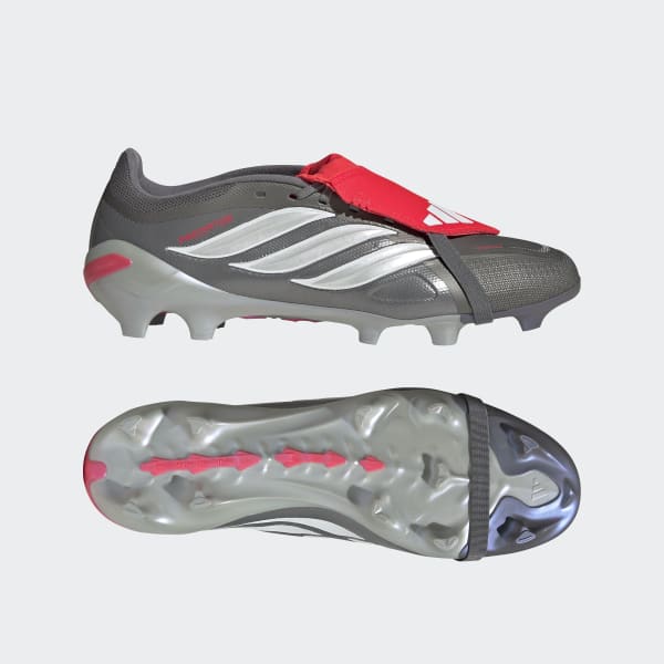 soccer cleats gray