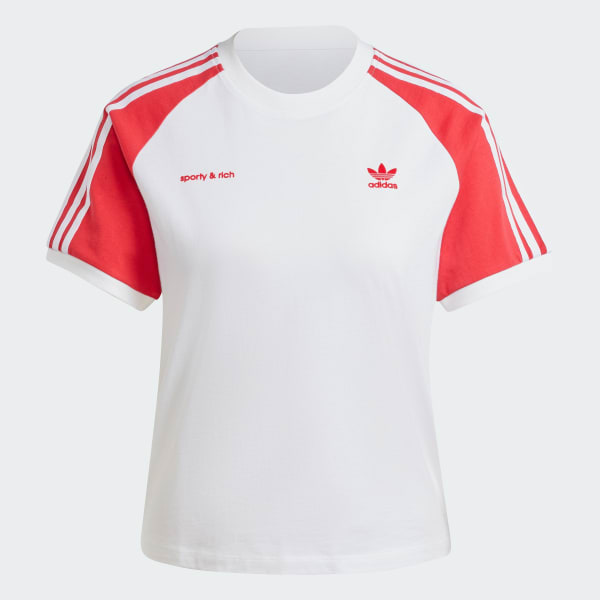 White Sporty & Rich Tee