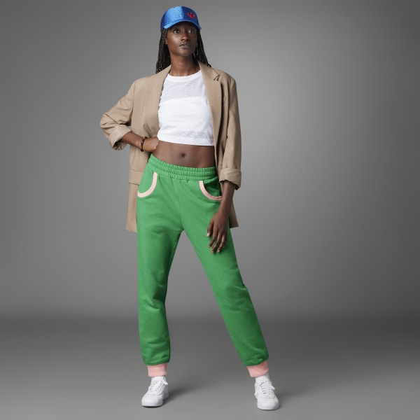 Buy adidas Originals Womens Adicolor 70S Sweat Pants Green
