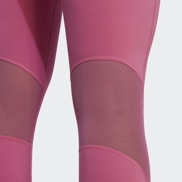 adidas Tailored HIIT Training 7/8 Leggings - Pink | adidas Singapore
