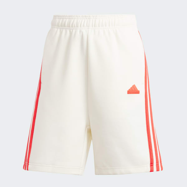 Beyaz Future Icons 3-Stripes Şort