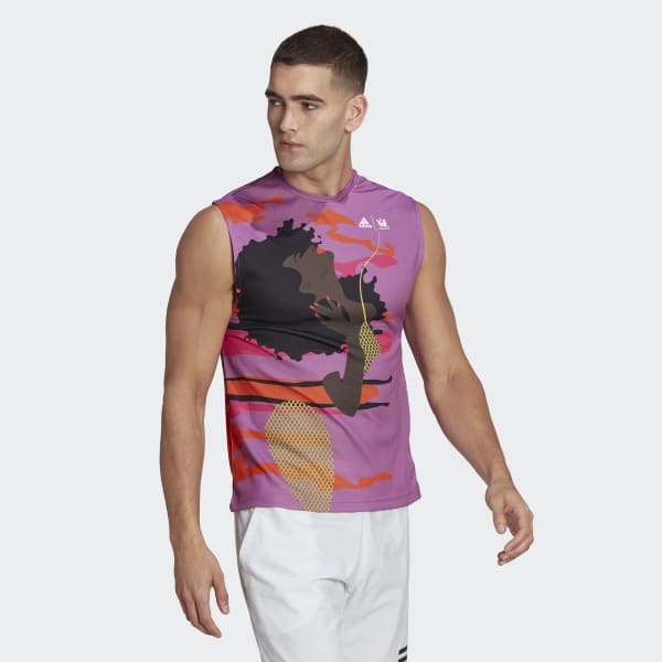 Purple Tennis New York Tank Top (Gender Neutral) I7803
