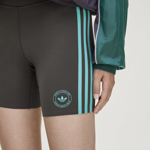 Sporty & Rich ブラウンショートレギンス Mサイズ Sporty & Rich ブラウンショートレギンス Mサイズ