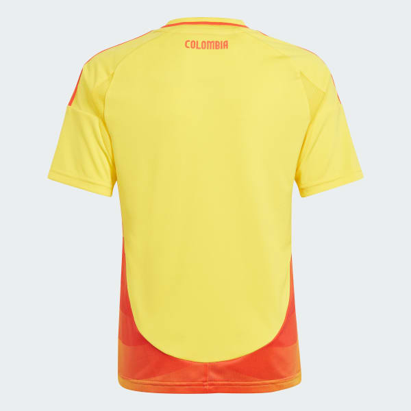 Amarillo Camiseta Local Selección Colombia 24 Kids