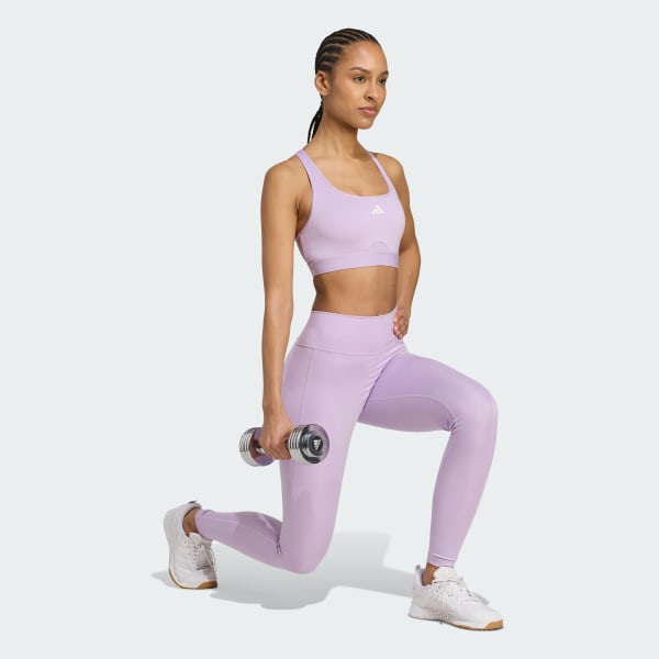 Purpura Top Deportivo de Entrenamiento Powerreact