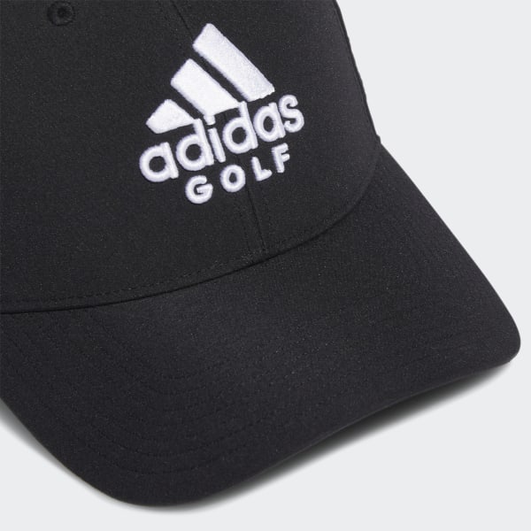 Black Golf Performance Cap