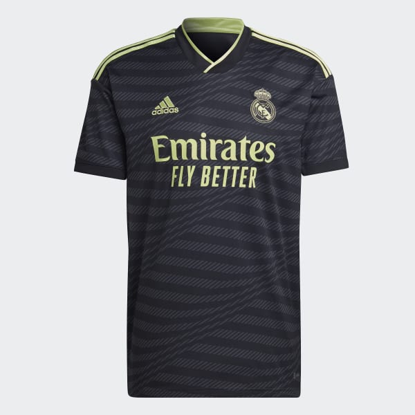 Zwart Real Madrid 22/23 Derde Shirt TI729