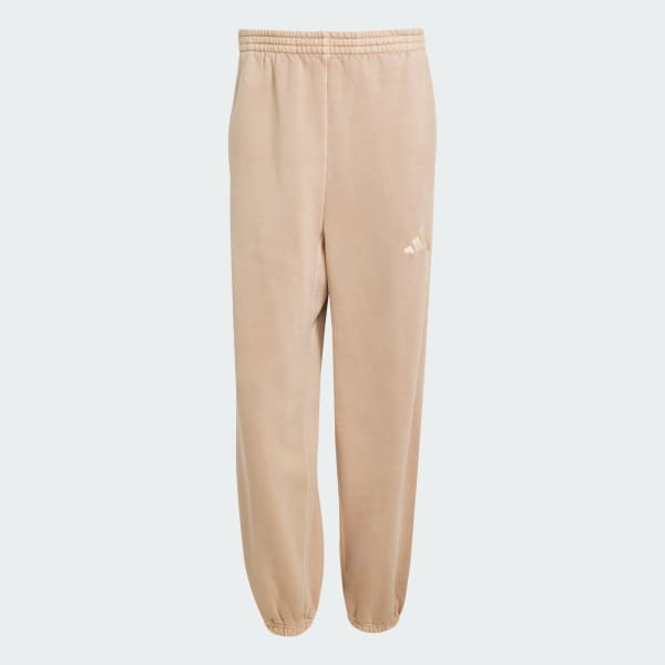 Brązowy ALL SZN Fleece Washed Loose Joggers