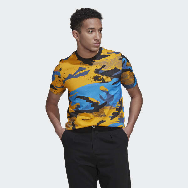 Geel Camo Series Allover Print T-shirt WH590