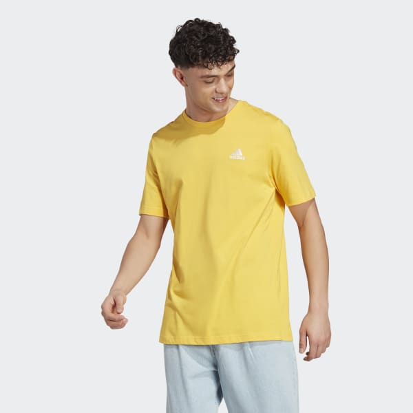 adidas Essentials Single Jersey Embroidered Small Logo Tee - adidas India