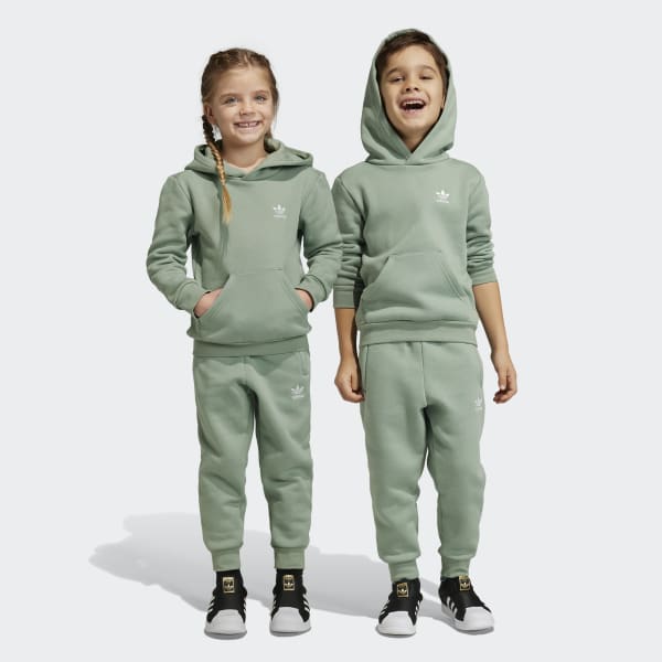 Ensemble trefoil hoodie on sale
