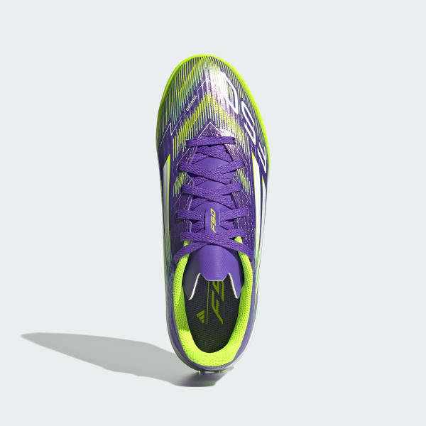 Roxo Chuteira F50 League Futsal Infantil