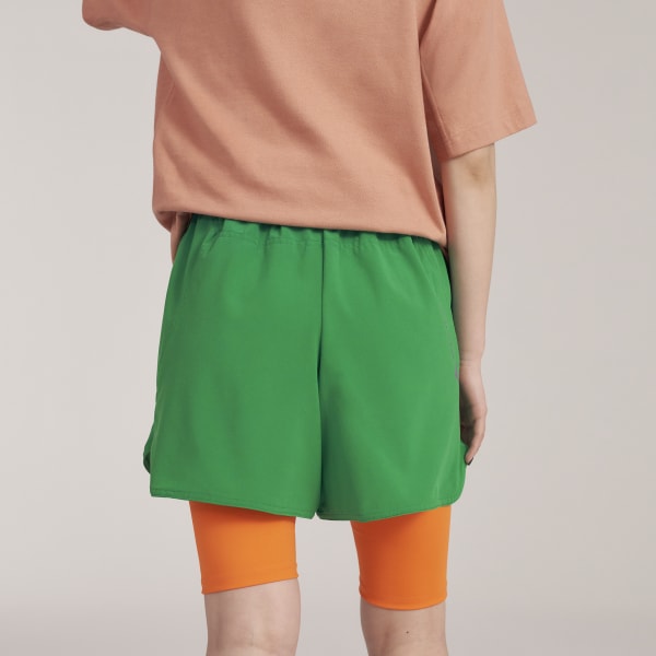 Green adidas by Stella McCartney TruePurpose Training Shorts VS010