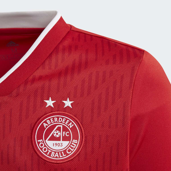 Adidas Aberdeen Fc Home Jersey Red Adidas Uk
