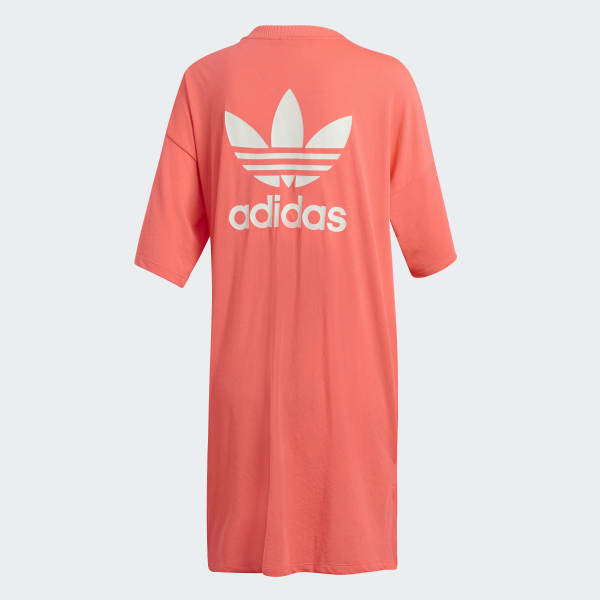 orange adidas dress