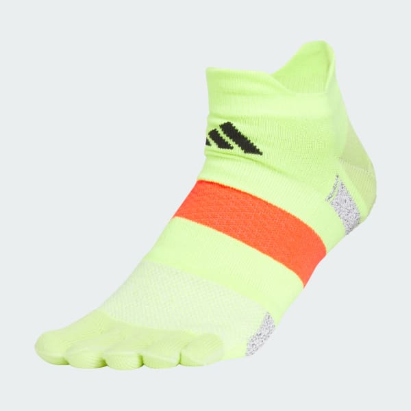 イエロー ランニングパフォーマンス 5本指ソックス