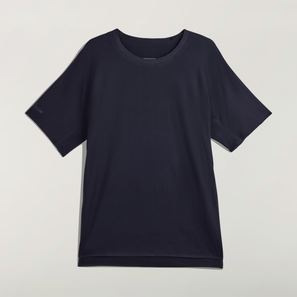 adidas Y-3 Running Short Sleeve Tee - Black | Free Shipping